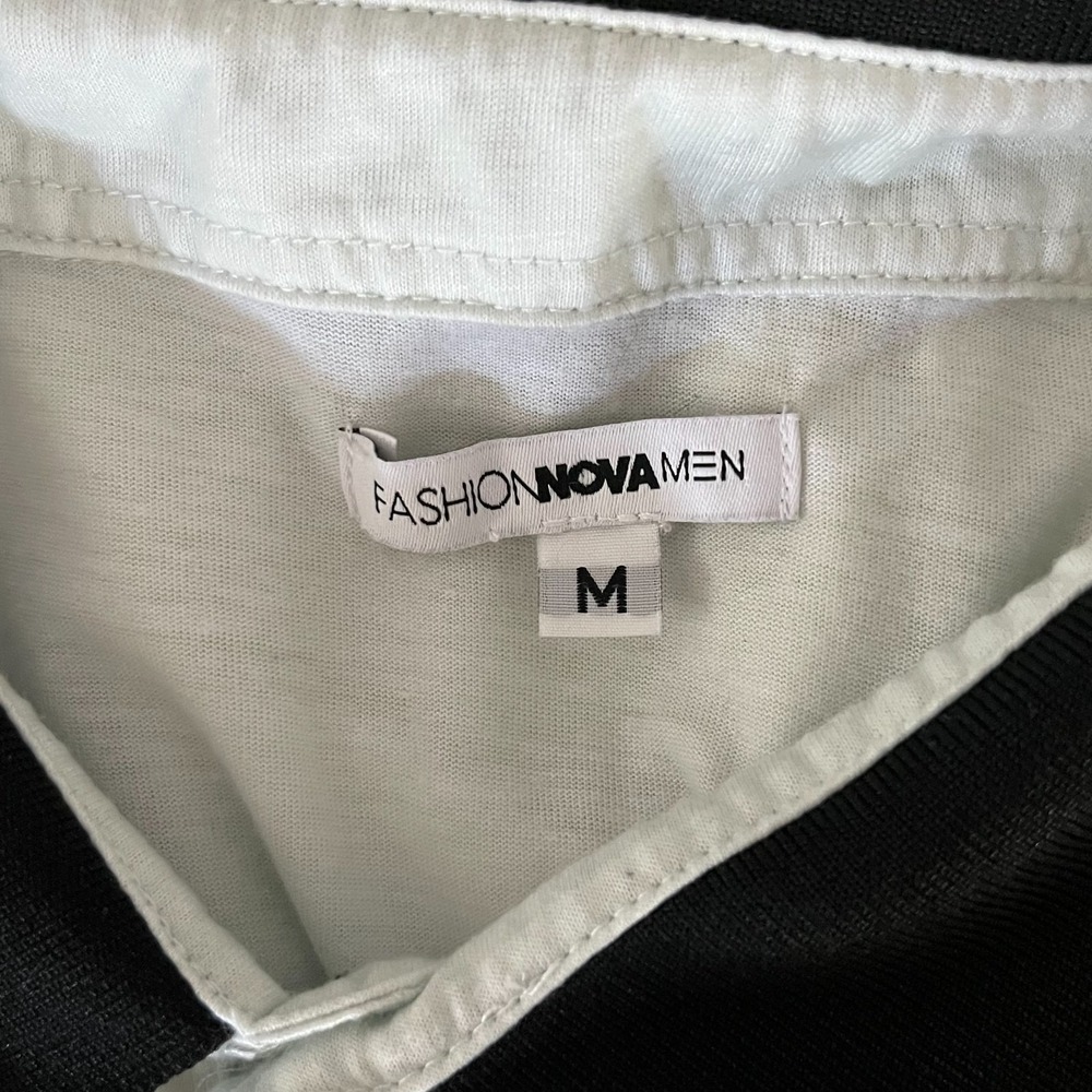 Fashion Nova Men's Ombre Short Sleeve Polo Shirt Yellow M - Picture 4 of 5